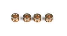 4 X BRASS BUSHINGS