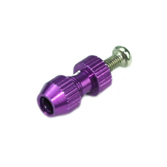 CPV SOPORTE ANTENA ALUMINIO PURPURA