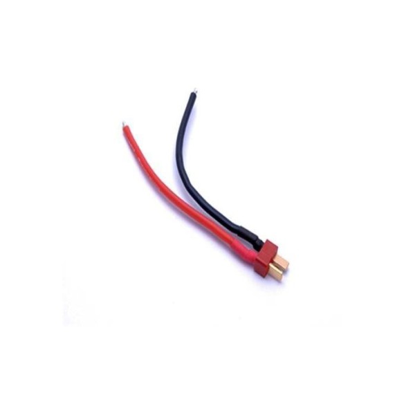 CONECTOR T-PLUG (MACHO) CABLE SILICONA