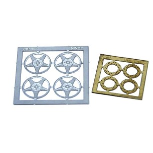 4 x disc + Tapacubos Speedline 15