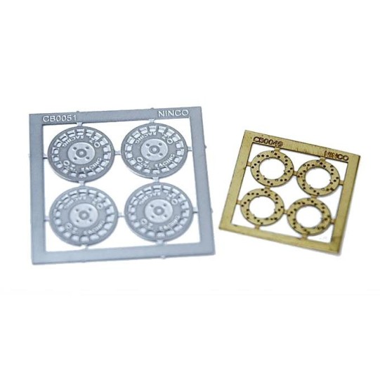 4 x disk + hubacubos oz racing 15