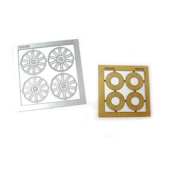 4 x disco + tapacúbos motoresport 17