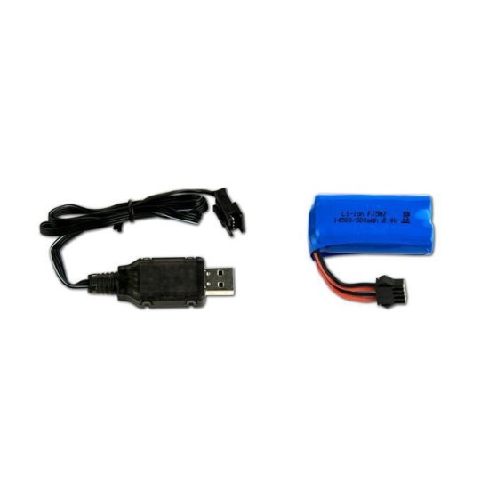 Carregador USB + Bateria 6,4V 500 MAH (Citroënhyundai)