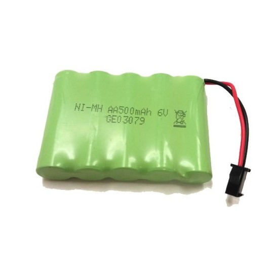 Bateria Ni-MH 6V 500MAH (Super GT)