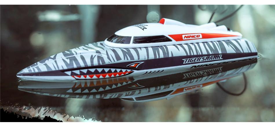tiger shark rc boat