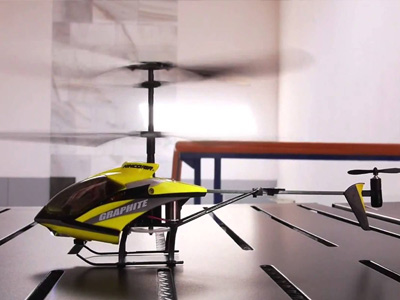 Flying a RC Helicopter