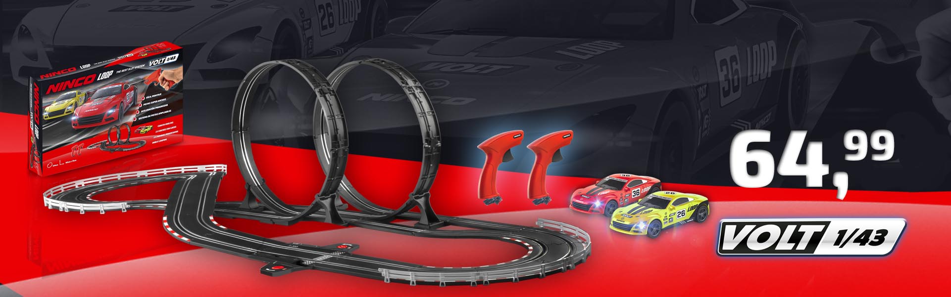 NINCO to the official website of Ninco. Slot, RC and more