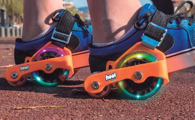 heel roller skates