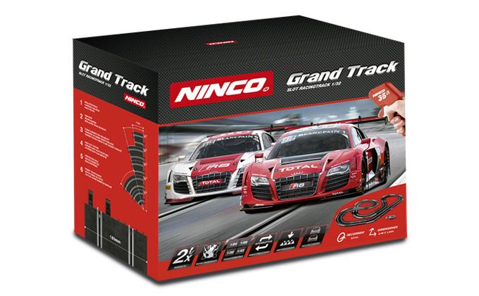 D Slot car NINCO ProRace Set CORONA Nera 80219 27 denti 1:32 Boxed 