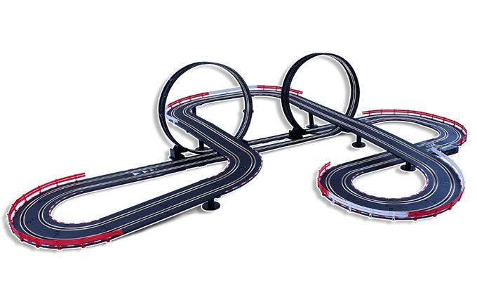 PISTA NINCO LOOP VOLT 1/43 CON 2 MACCHININE TELECOMANDATE