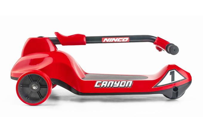 Patinete Electrónico Plegable 3 Ruedas Canyon Rojo Ninco