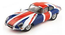 JAGUAR E-TYPE COUPE - UNION JACK